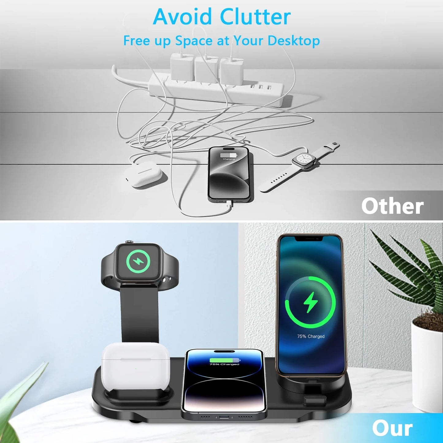 Multi-Functional Wireless Charging Station