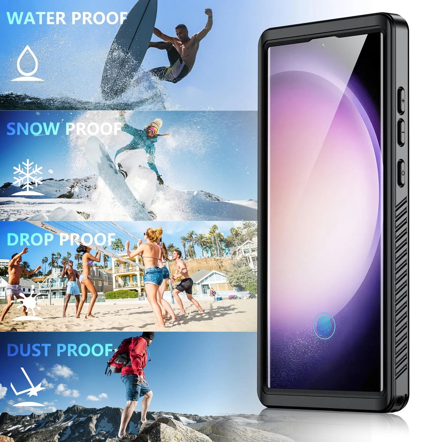 Waterproof Phone Case for Samsung