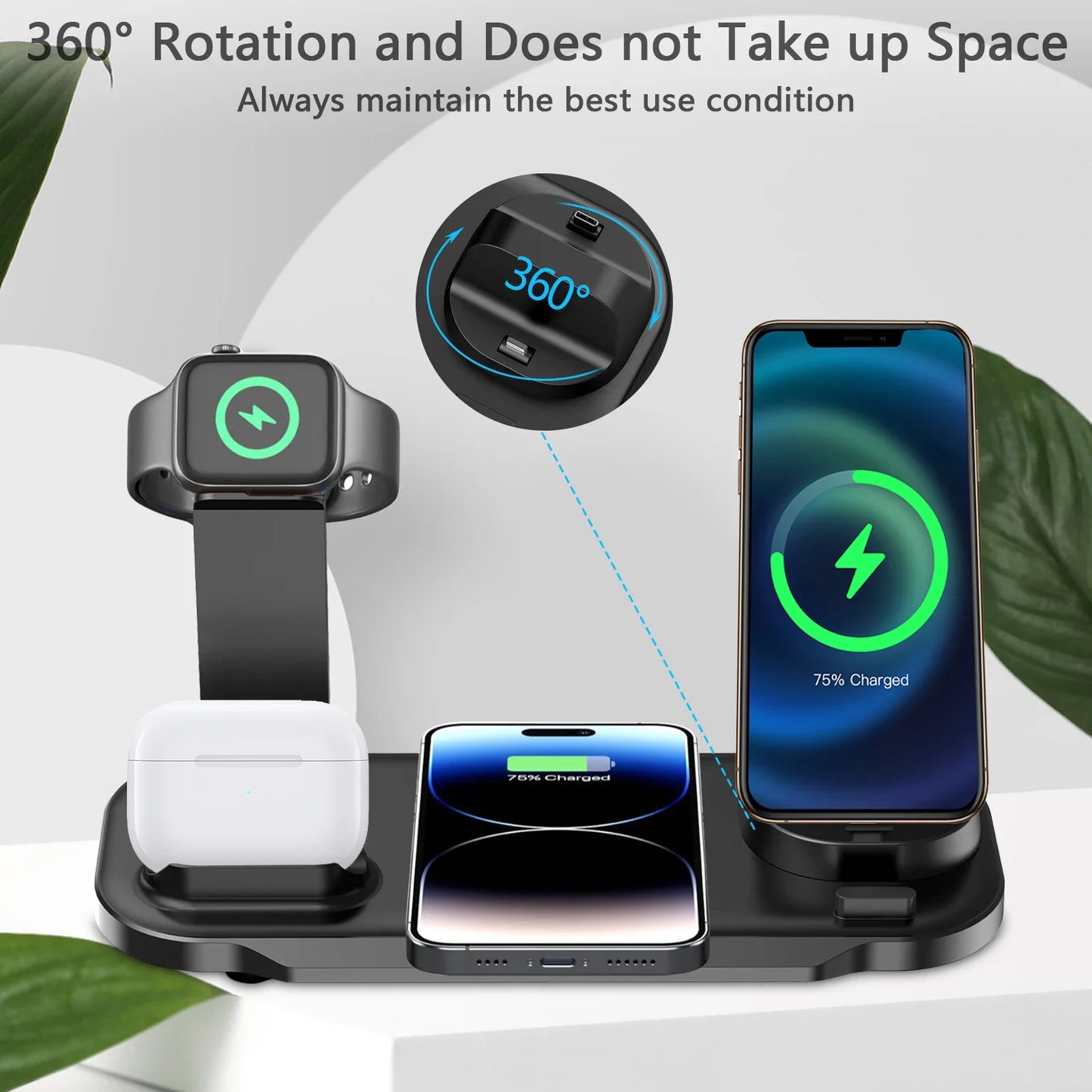Multi-Functional Wireless Charging Station