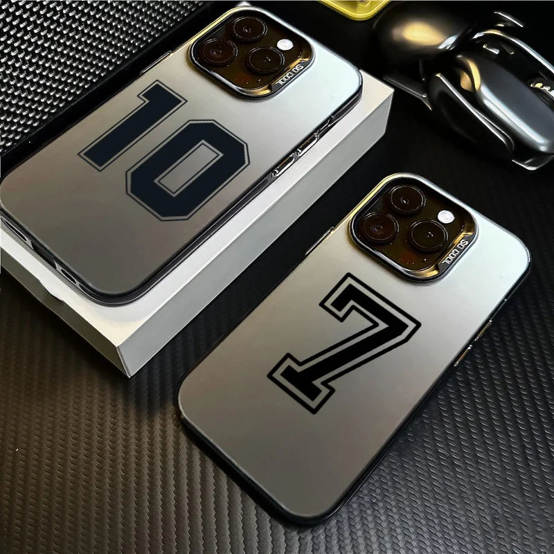 Lucky Football Number Phone Case 