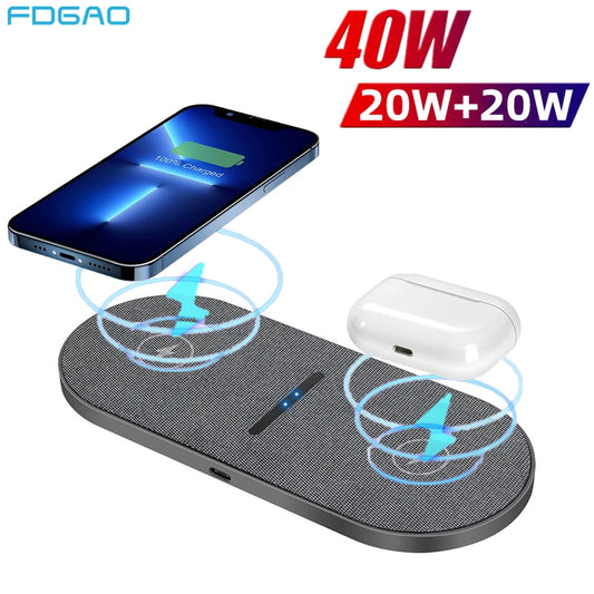 Wireless charging pad (2 in 1)