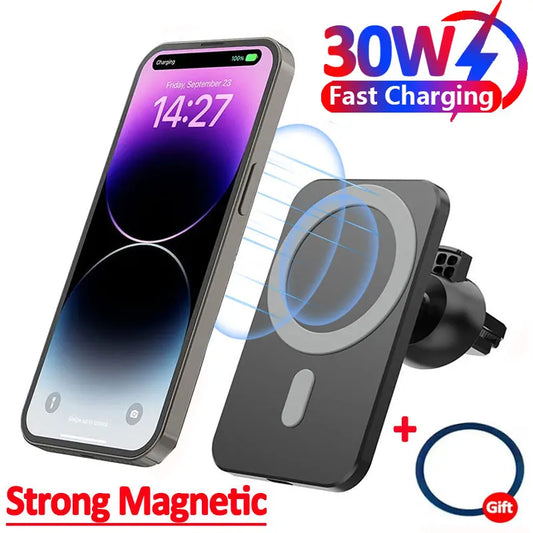 Magnetic Wireless Car Charger 