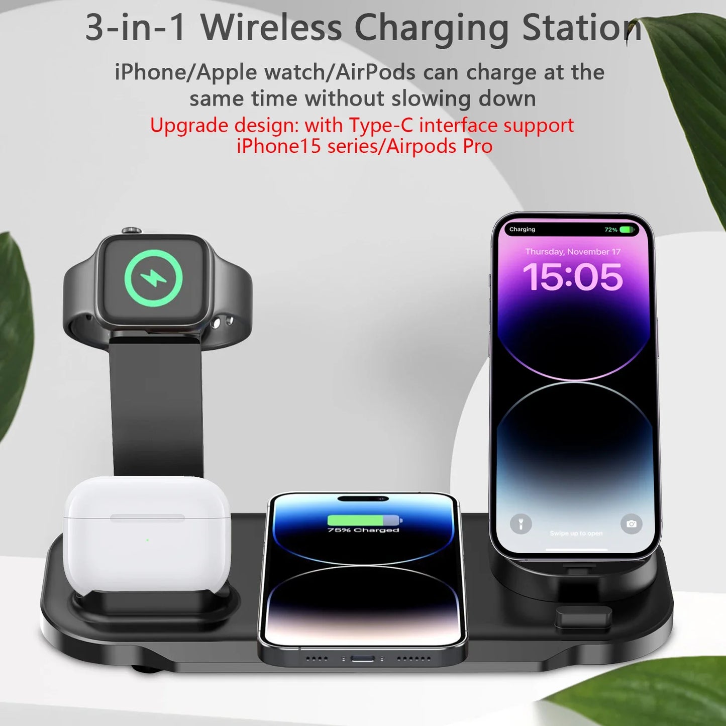 Multi-Functional Wireless Charging Station