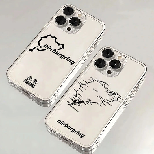 Coque de téléphone Nürburgring (édition blanche) 