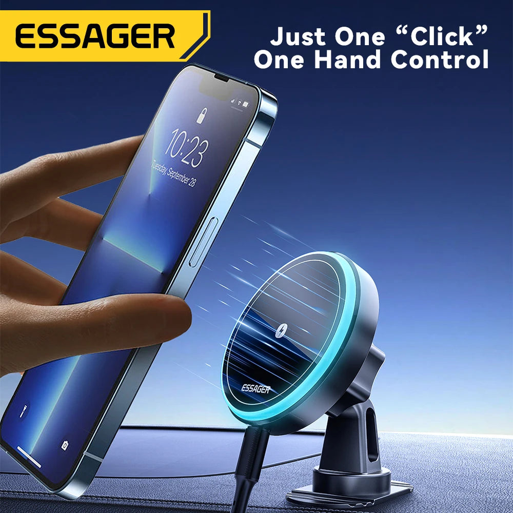 Chargeable phone holder