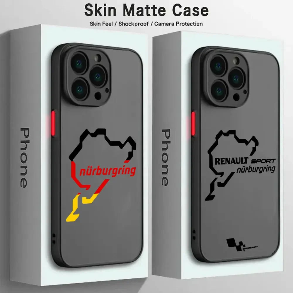 Coque de téléphone Nürburgring (édition noire)