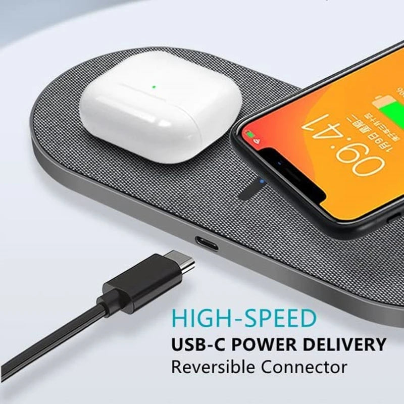 Wireless charging pad (2 in 1)