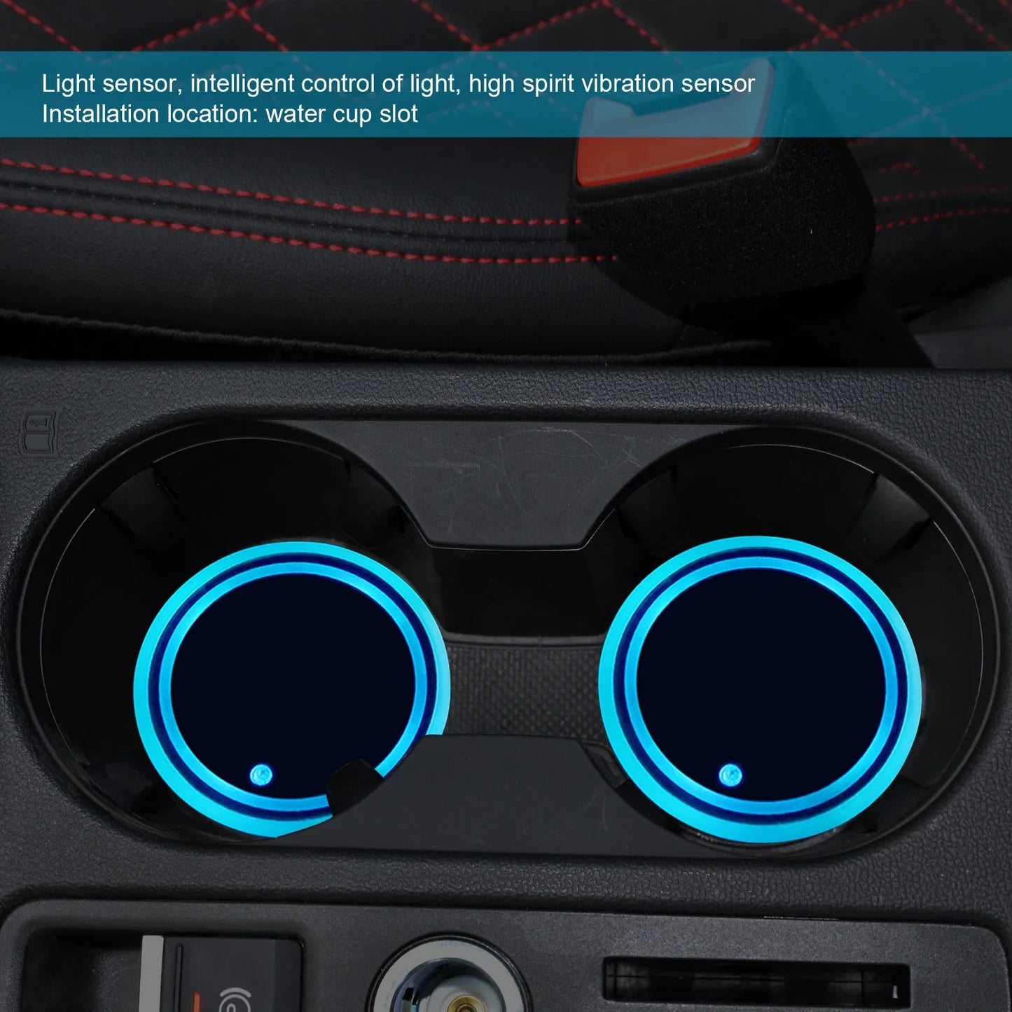 LED Cup Holder Lights