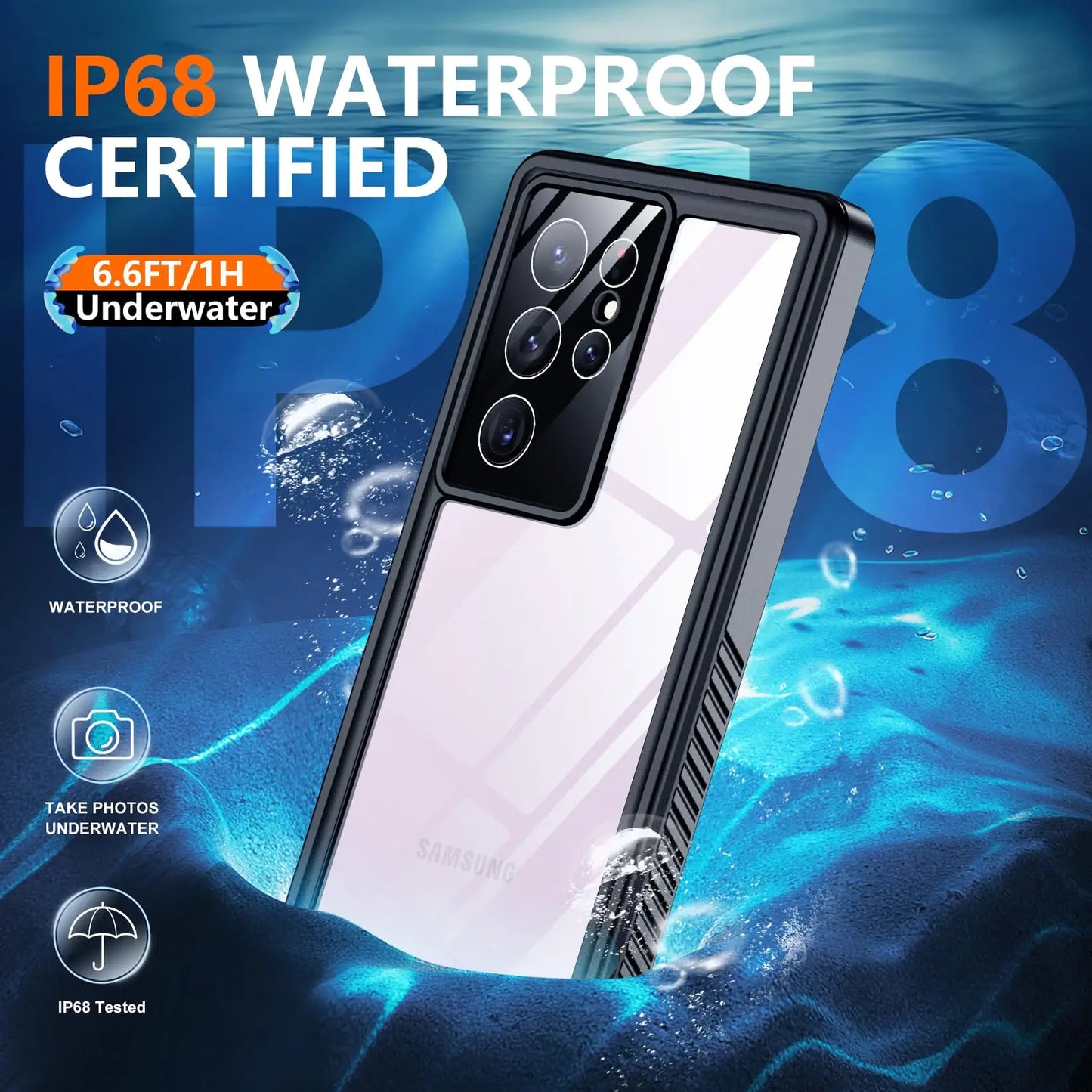 Waterproof Phone Case for Samsung