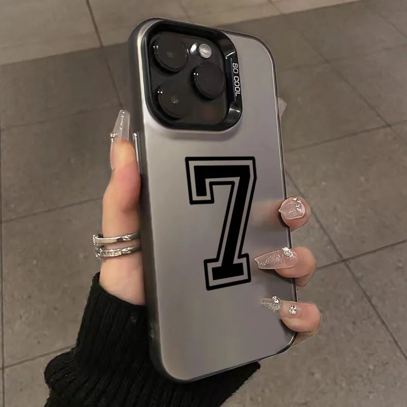 Lucky Football Number Phone Case 