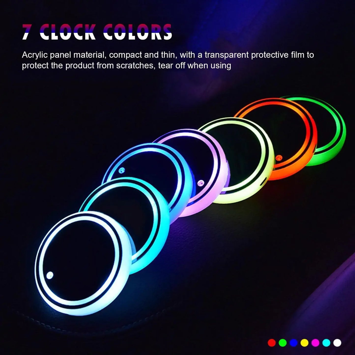 LED Cup Holder Lights